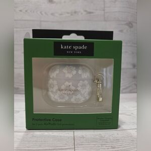 kate spade Black Protective Packaging with White Text